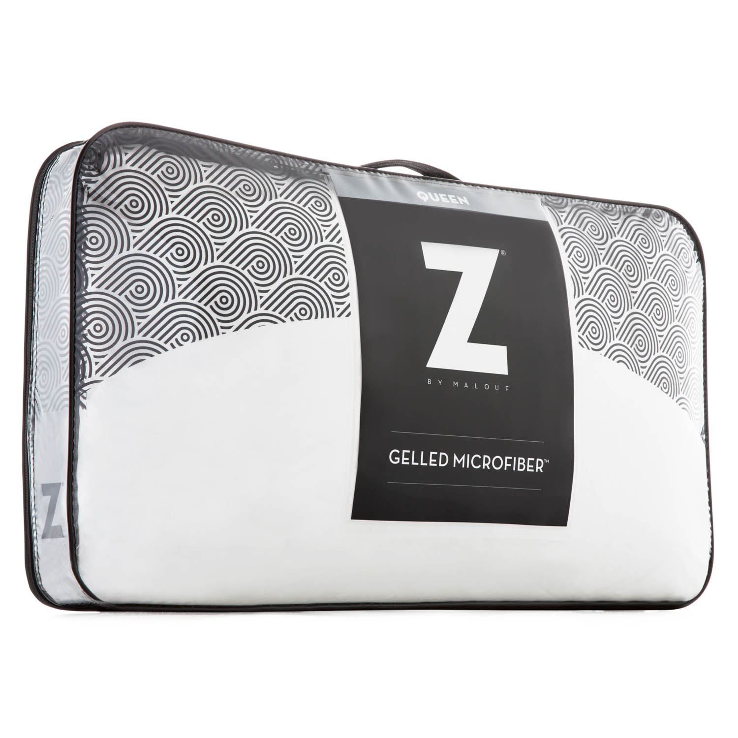 Gelled Microfiber Premium Pillow Designed for Stomach or Back Sleepers